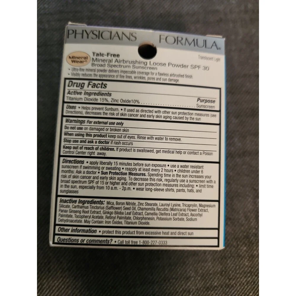 Physicians Mineral Wear Lifting&Firming Effect #7314 Translucent Light